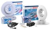 фото thumb №1, Гальмівні диски гальмівні колодки перед задня vw golf v vi caddy bosch