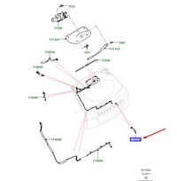 фото thumb №1, Land rover range rover velar l560 rear омыватель jet lr093467 original