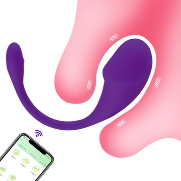 МОЩНОЕ ВИБРАЦИОННОЕ ЯЙЦО С ПРИЛОЖЕНИЕМ, ДИСТАНЦИОННЫМ УПРАВЛЕНИЕМ ПО BLUETOOTH ТЕЛЕФОНУ