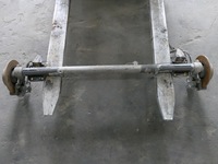 фото thumb №1, Renault master ii 1.9 dti oś ступица диск суппорт задняя балка задняя