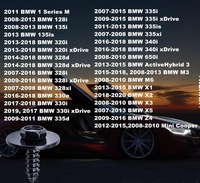 фото thumb №11, Bmw 1 3 5 7 пластина накладка поріг захист бампер 10 sztuk накладки порогові