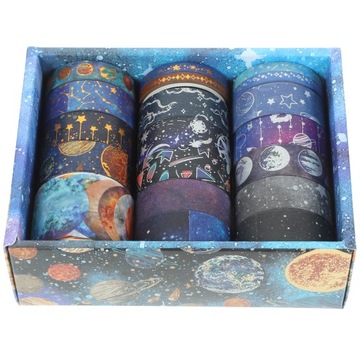 Самоклеящаяся лента Washi 19 рулонов.