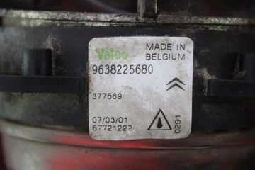 фото thumb №6, Галоген лівий перед переднє 9638225680 citroen xsara picasso 1 i 99-04