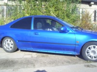 Honda civic купе v gen. 1991 - 1996 накладки бічний Зі Шроту, фото thumb