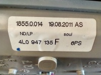 фото thumb №10, Audi q7 4l i лампа потолочный освещение кабины 4l0947135f 4f0951177