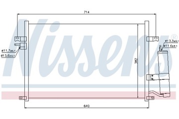 фото thumb №11, Радіаторів кондиціонера chevrolet lacetti 04- 1.4 i