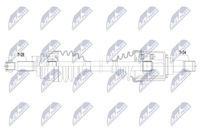 фото thumb №1, Приводной вал приводная nty npw-ct-125