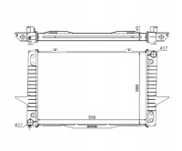 Купить Радиатор воды volvo 850 91-97 2.4 b, фото thumb