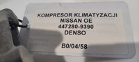 фото thumb №7, Компрессор кондиционера nissan оригинальный номер 447280-9390