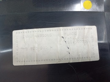 фото thumb №6, Sharan i рестайлинг 1.9 tdi спидометр приборы eu 7m3920800h