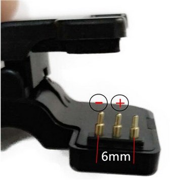 KABEL USB ŁADOWARKA SMARTWATCH 3 PIN 6 / 3 mm