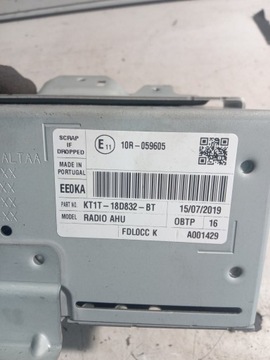 фото thumb №11, Ford tourneo connect mk2 рестайлинг радио kt1t-18d832-bt