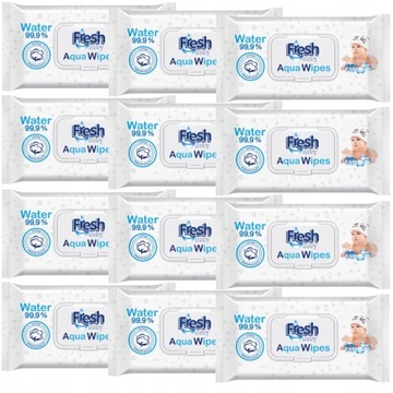 Салфетки Aqua Wipes Fresh Baby 24 х 60 шт.