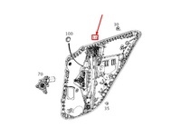 фото thumb №1, Mb gle w167 rear left door power window basic carrier a1677303301