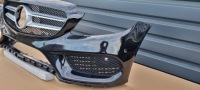фото thumb №8, Mercedes c klasa w205 amg 2014- бампер перед оригинал a336