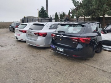 фото thumb №16, Toyota avensis t27 рестайлінг універсал t29 бампер кришка лампа зад крило pas задній