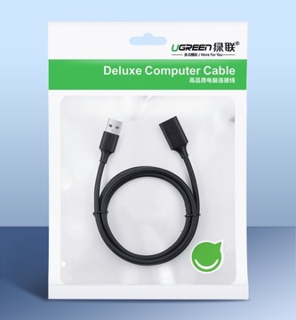 UЗЕЛЕНЫЙ КАБЕЛЬ-УДЛИНИТЕЛЬ USB-USB 3.0 2М