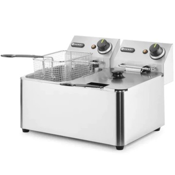 Frytownica dwukomorowa Hendi 205846 8 l 6000 W