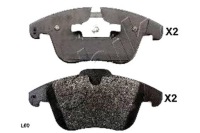 Купить Ashika тормозные колодки тормозные land rover range rover 2.2, фото thumb