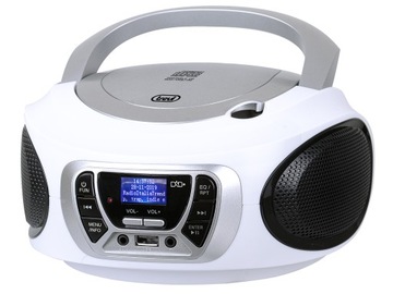 БУМБОКС РАДИОПЛЕЕР РАДИО DAB+ CD USB MP3 AUX