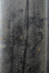 фото thumb №10, Планка порогова ліва nissan leaf ii ze1 17-