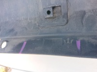 Maserati quattroporte lift 17- бампер задній задня Зі Шроту, фото thumb