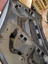 фото thumb №8, Кришка двигуна капот audi q5 8r lift lz7s 12-16 алюмінієва