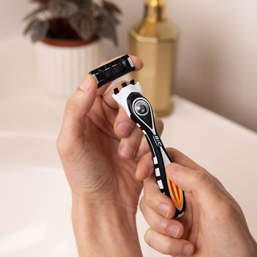 БРИТВА BIC HYBRID 5 10 КАРТРИДЖЕВ ПОДАРОК ​​ПАПА, ДЕДУШКА, ДЯЯ