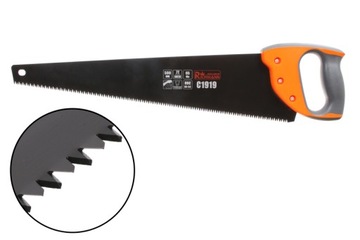 Piła ręczna do drewna 400mm teflon 3 kąty