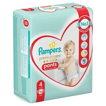 PAMPERS Premium Care PANTS 4 подгузника 88 шт.