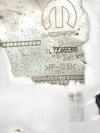 Купить Fiat 500 x 500x 14- накладка молдинг крыла правый  перед передняя 735655390, фото thumb