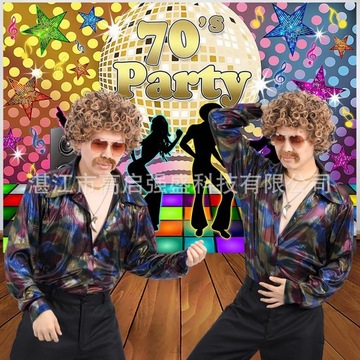 Disco7080s Набор париков Disco, набор из 6 предметов