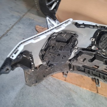 фото thumb №13, Kia sportage iv 4 рестайлинг gt line 2018- бампер комплектный pdc hw белый