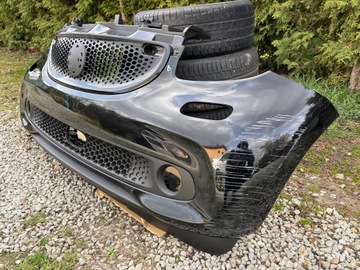 фото thumb №4, Smart forfour ii 2 453 бампер переднє перед решітка