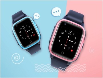 SMARTWATCH ЧАСЫ-ТЕЛЕФОН ДЛЯ ДЕТЕЙ SMS-ЗВОНКИ ПОЛЬСКОЕ МЕНЮ GPS 4G