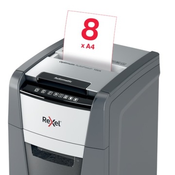 Niszczarka Rexel Optimum AutoFeed+ 100X, ścinki 4x