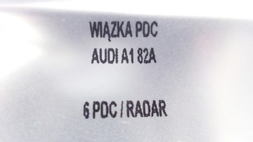 фото thumb №13, Нова джгут бампера 6 pdc радар audi a1 82a971085h + набори + датчики