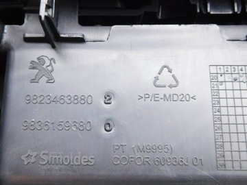 фото thumb №9, Рамка туннель средний - peugeot 2008 ii 19- eu