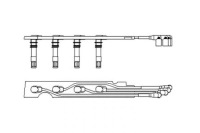 фото thumb №2, Провода зажигания vw 1,4-1,6 bremi