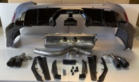 фото thumb №10, Заднє бампер + вихлоп bmw g22 стиль m4