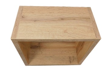 WOTAN ДУБ Полка 30x30x15 Квадратная Подвесная Куб.