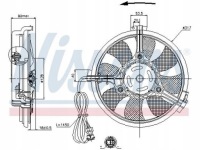 фото thumb №1, Nissens 85519 вентилятор, охолодження двигуна