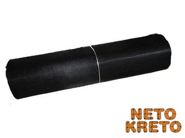 СЕТКА от кротов, ЧЕРНЫЙ ПЛАСТИК, 2 м х 1 м на метр