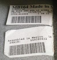 фото thumb №7, Сиденье сиденье левый задняя mercedes ml w164