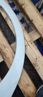 фото thumb №5, Накладка молдинг крыла перед правая правый bmw x3 e83 a300 alpinweiss