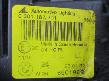 фото thumb №4, Bmw e46 compact лампа фара левый оригинал