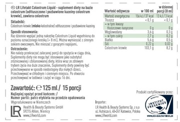 LR Colostrum w płynie