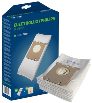 8x СУМКИ + ФИЛЬТРЫ для пылесоса ELECTROLUX PHILIPS