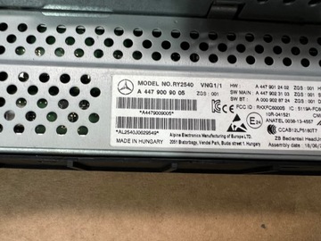 фото thumb №8, Радио дисплей mercedes vito w447 a4479009005