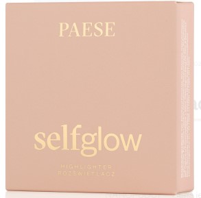 PAESE Puder rozświetlający Self Glow Ultra Glow wielozadaniowy rozświetlacz